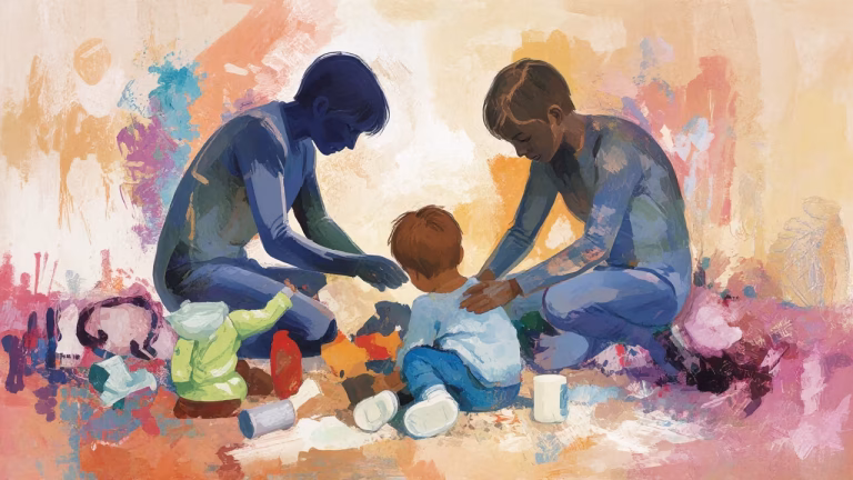 Familia y juego