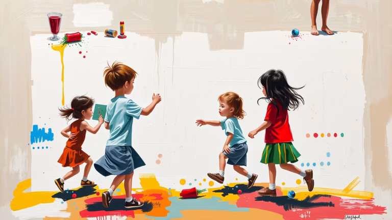 Niños jugando