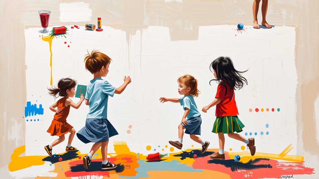 Niños jugando